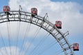 The big amusement park `Prater` in Vienna, Austria, Europe Royalty Free Stock Photo